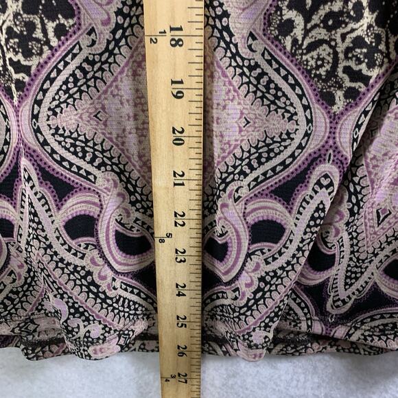 Womens Babydoll Sheer Mesh Top Sz S Whimsigoth Y2K Fairy Grunge Gypsy Boho‎ - Picture 8 of 14